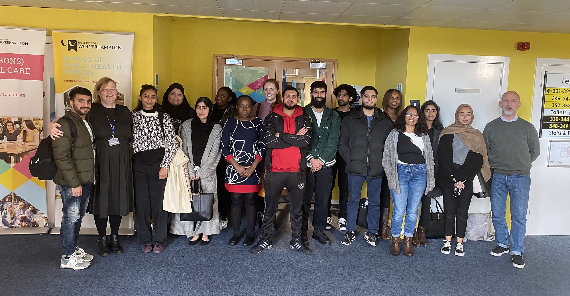 The last Physician Associate cohort at The University of Wolverhampton 2023